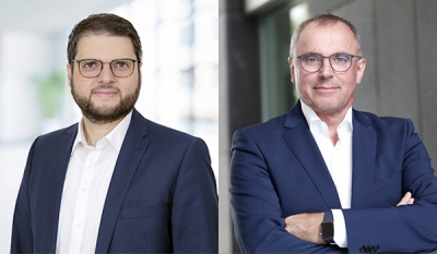 Mr Stefan Zipf (left) and Mr Lothar Fischer (right)