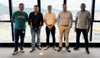 Image: The new DIEFFENBACHER team for Latin America. From left to right: Thiago Furbino Soares, Evandro Rodrigo Satyrio da Rocha, Diego Coelho de Oliveira, Bruno De Oliveira and Ivan Dos Santos Oliveira. Missing: Peter Rath.