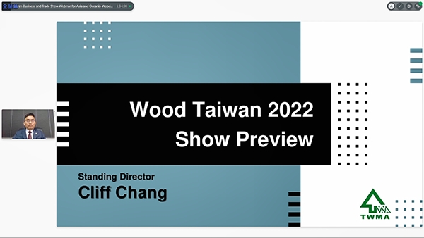 WOOD TAIWAN Market Outlook Webinar - Attracts More Global Attention to Taiwan Machinery Supply