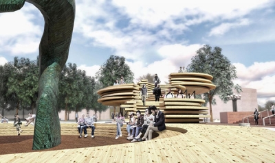 Indiana Hardwood Cross Laminated Timber Project
